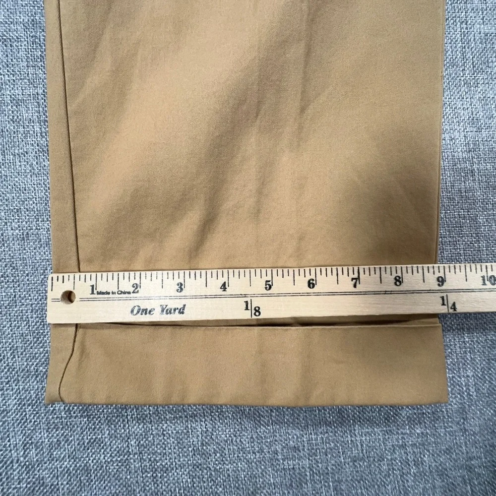 Polo Ralph Lauren Hammond Pant Mens 36x30 (Fits 35x29) Tan Double Pleated Cuffed